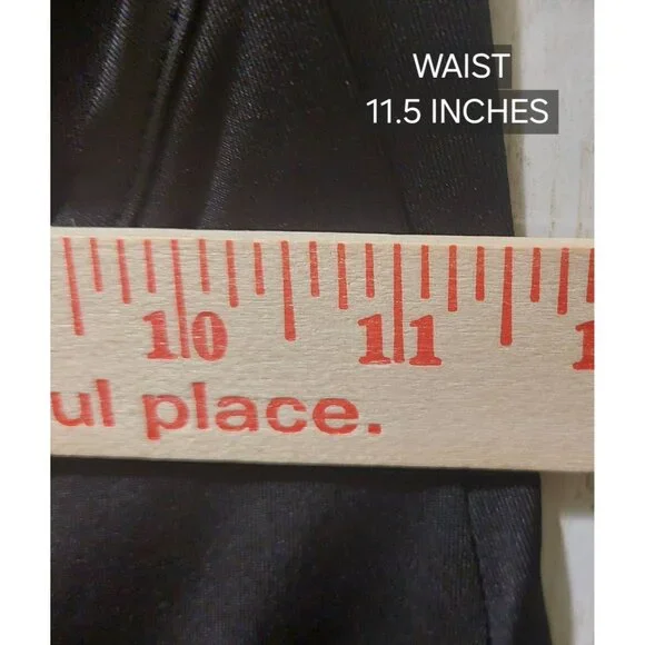 NWT Commense Black Halter Neck Midi Dress With Back Cutout & Slit~Stretchy~SMALL - Picture 7 of 8